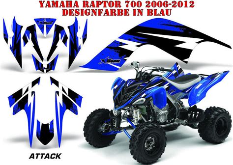 Amr Racing Dekor Graphic Kit Atv Yamaha Raptor Yfm