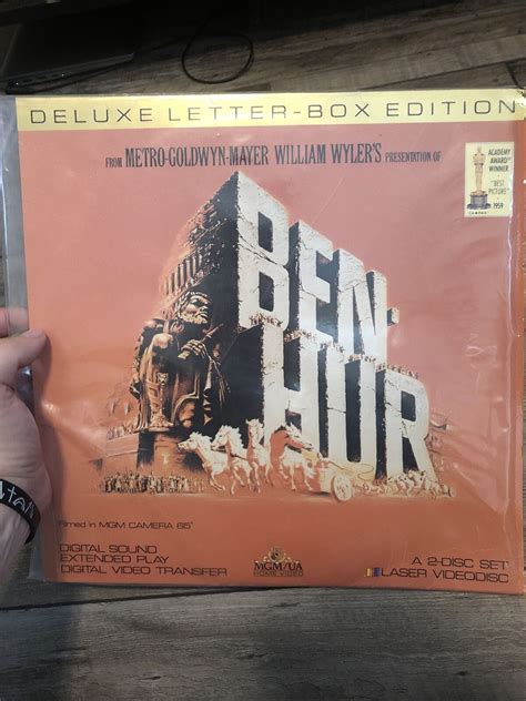 Ben Hur Benhur Deluxe Letter Box Edition Laserdisc Ld Ebay