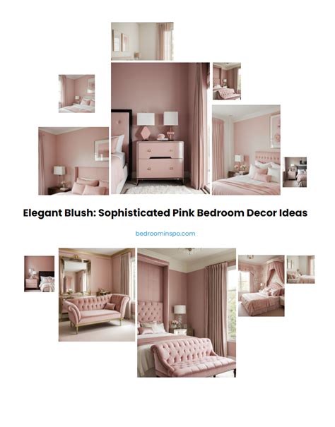 Elegant Blush Sophisticated Pink Bedroom Decor Ideas Bedroom Inspo