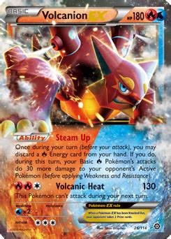 Volcanion EX -- Steam Siege Pokemon Card Review | PrimetimePokemon's Blog