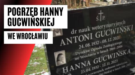 Pogrzeb Hanny Gucwi Skiej Wzruszaj Ca Tablica Na Grobie Jeden