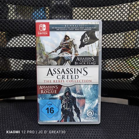 Assassins Creed The Rebel Collection Switch Game Video Gaming Video