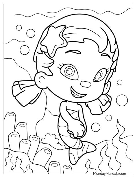 22 Bubble Guppies Coloring Pages (Free PDF Printables)