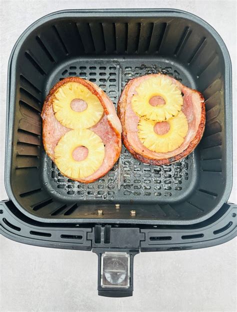 Air Fryer Gammon Steak Enjoy With Pineapple Or Fried Egg Lianas Kitchen