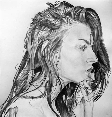 Frances Bean Cobain Male Sketch Art Drawings