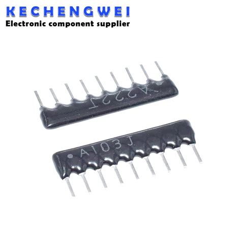 Pcs Dip Exclusion Network Resistor Array Pin