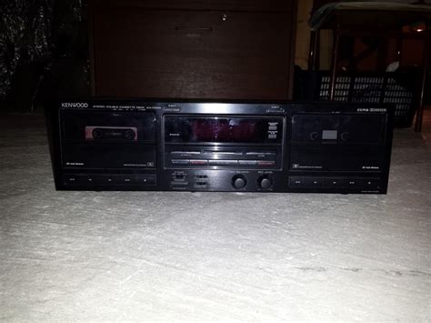 Kenwood Kx W Double Cassette Deck For Sale Canuck Audio Mart