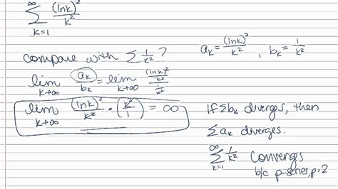 Limit Comparison Test Examples Youtube