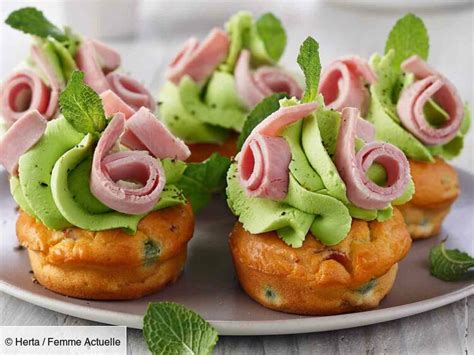 Cupcake jambon et petits pois rapide découvrez les recettes de