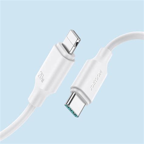 K P Joyroom Usb C Till Lightning Kabel Mb S W M Svart