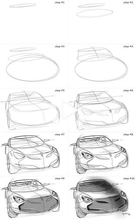 3 ellipses car by Pedro Guarinon | Car design sketch, Art cars, Car ...