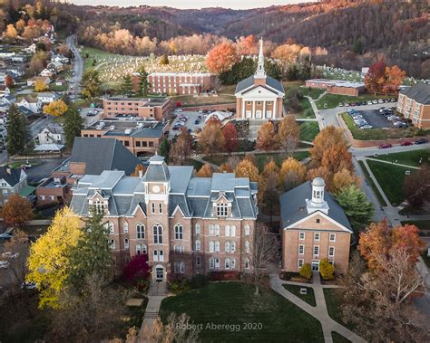 Waynesburg University From Above The Park Robertaberegg Flickr