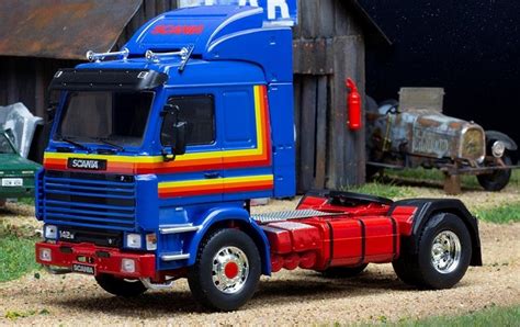 Ixo Models Tr Scania M Truck Blue