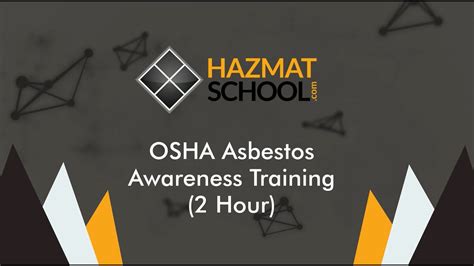 OSHA Asbestos Awareness Training 2 Hour YouTube