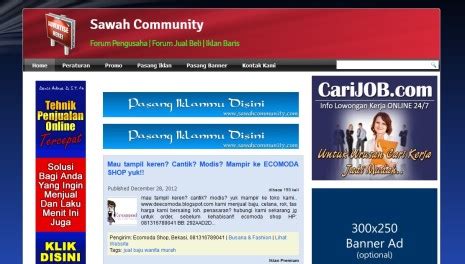 Jasa Bikin Website Iklan Baris | Jasa Pembuatan Website, Bikin Web Murah, Profile, Toko Online ...