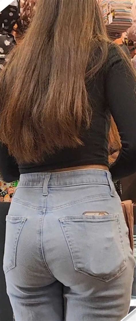 Gorgeous Ass Candid Teen In Jeans Sexy Candid Girls