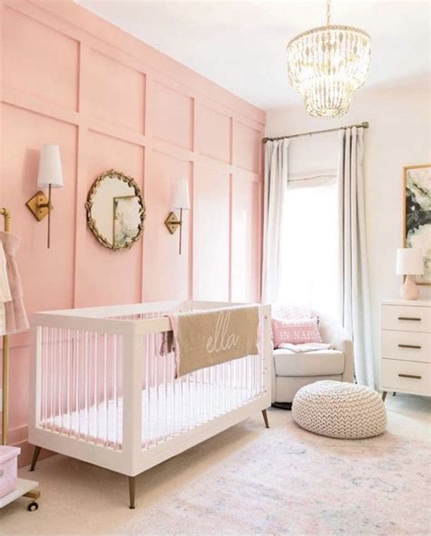 10 Pretty Pink Baby Girl Room Ideas - The Greenspring Home