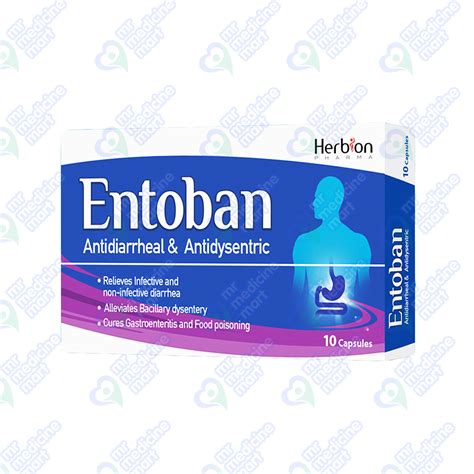 Entoban Capsules 10 'S