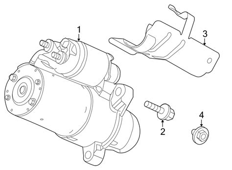 Cadillac Srx Starter Motor Gm Parts Wholesale Canada