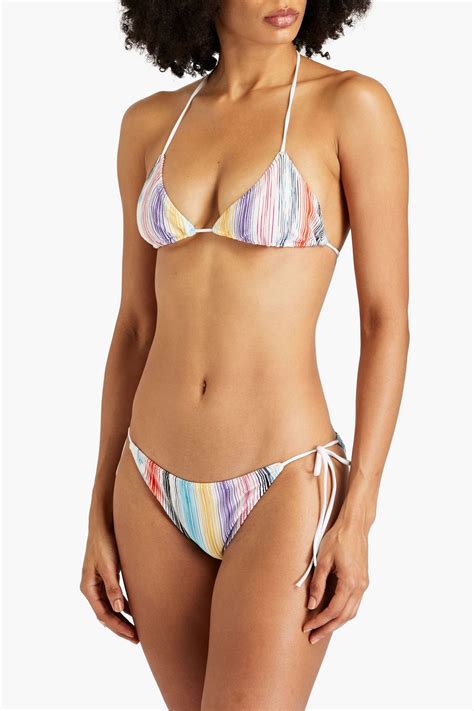 Missoni Crochet Knit Triangle Bikini The Outnet