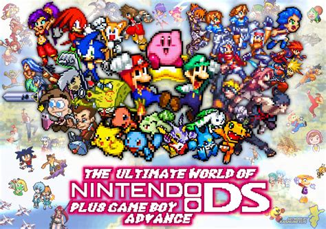 ultimate world  nintendo ds gba  kashunexus  deviantart