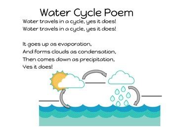 Water Cycle In a Jar -Science Experiment Freebie (and Poem) by Allyson