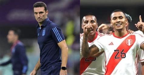 Lionel Scaloni Opinó Sobre El Duelo Con Perú En La Copa América 2024 ¿qué Dijo El Técnico De