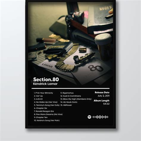 Kendrick Lamar - Section.80 – PosterWorld