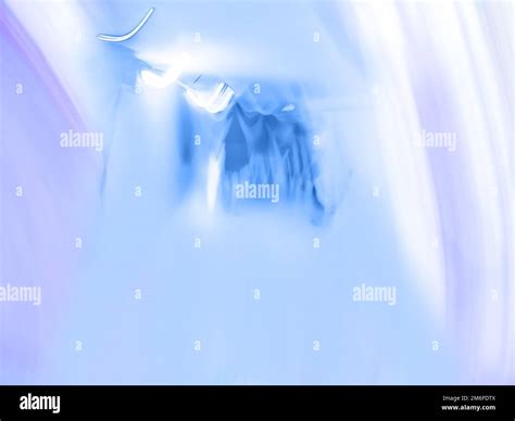 Medical shimmering blurred background with doctors and people visiting ...