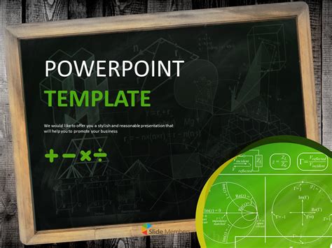 Math Powerpoint Template For Your Needs