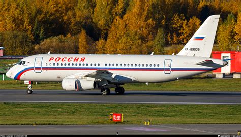 RA 89039 Rossiya Special Flight Detachment Sukhoi Superjet 100 95B