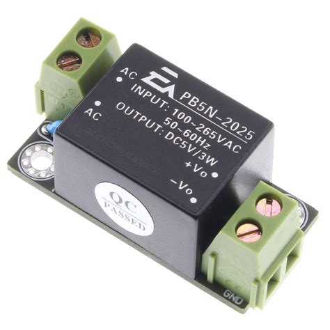 AC/DC Converter Power Supply Module 110/230V AC to 5V DC 3W 600mA - Audiophonics