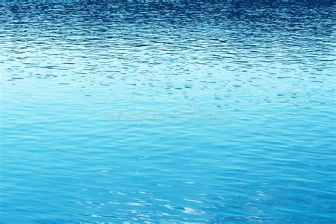 Blue River Water Surface As Abstract Background Stock Photo Image Of