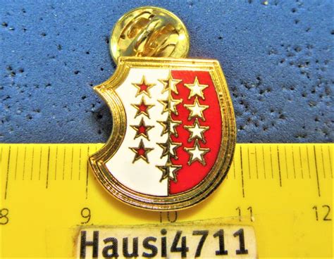 Pin Kantons Wappen Wallis Histo Design Goldig Kaufen Auf Ricardo