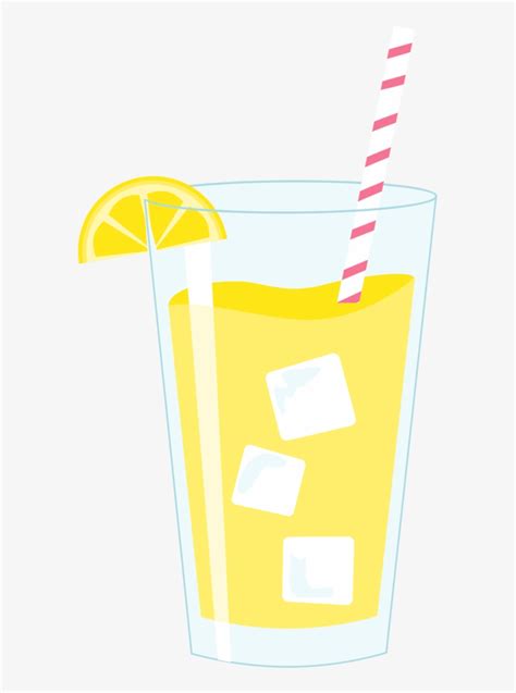 Lemonade Clipart Glass Lemonade - Glass Of Lemonade Clipart - 571x1023 ...