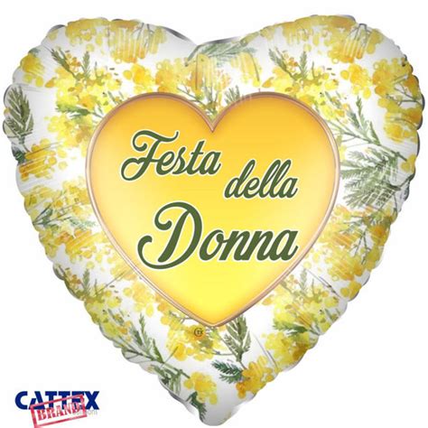 Partycolare Palloncino Mylar Cm Cuore Festa Della Donna