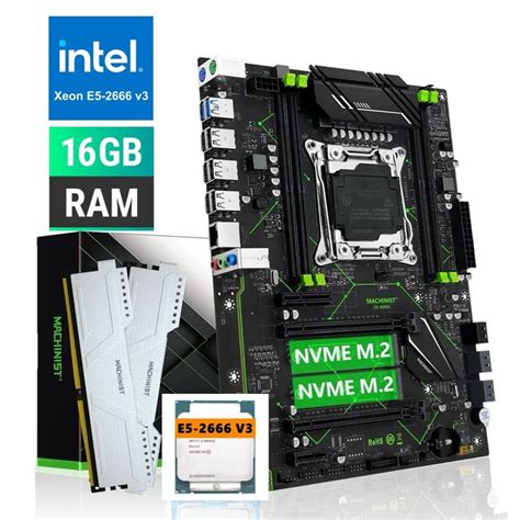 Комплект Full V3 / Machinist E5-MR9A LGA 2011-3 / Intel Xeon E5-2666v3 ...
