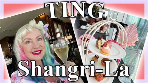 TING LUXURY AFTERNOON TEA SHANGRI LA THE SHARD PRETTY IN PINK