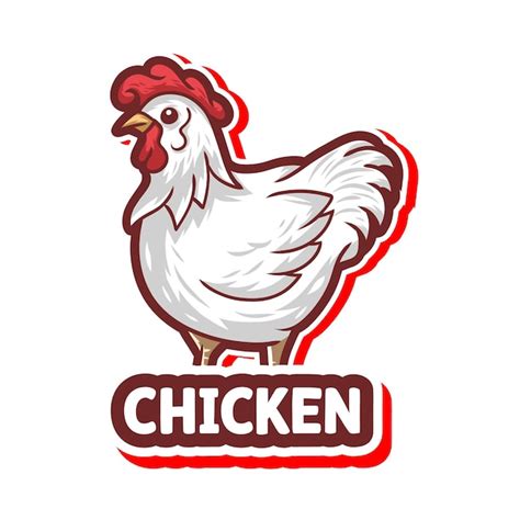 Logotipo De Pollo Vector Premium