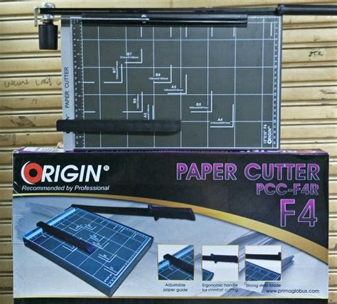 Jual Paper Cutter F4r Origin Alat Potong Kertas Folii Di Lapak Mulia