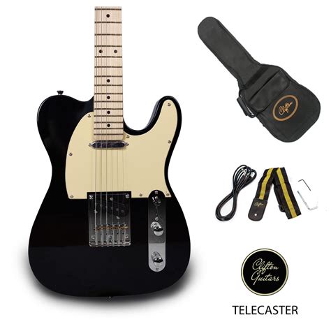 Clifton Vintage Custom Telecaster Single Coil Pickups Electric Guitar ...