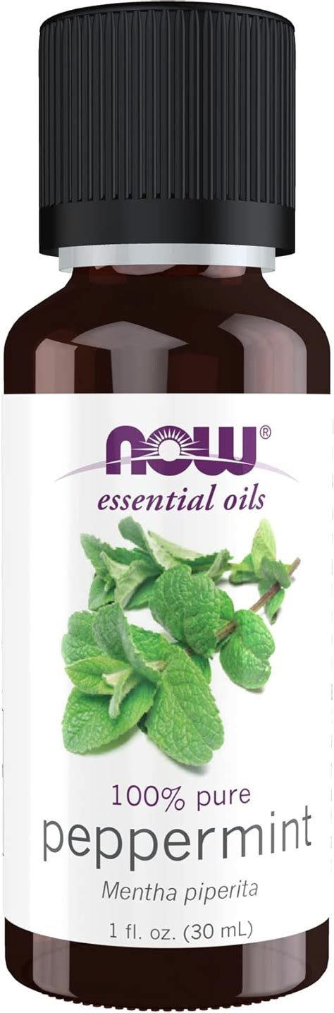 Amazon NOW Essential Oils Peppermint Oil Invigorating