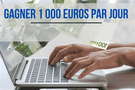 Comment Gagner Euros Par Jour Incroyable Mais Vrai