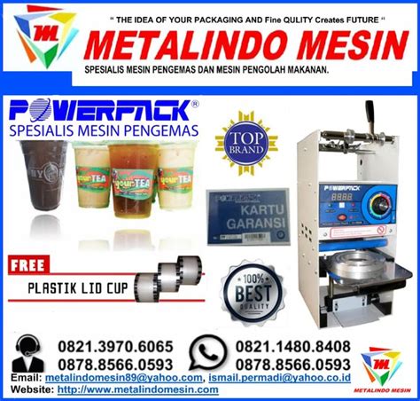 Jual Mesin Cup Sealer Cs M Powerpack Di Lapak Metalindo Mesin