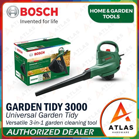 Bosch Universal Garden Tidy Leaf Blower Garden Vacuum Shopee