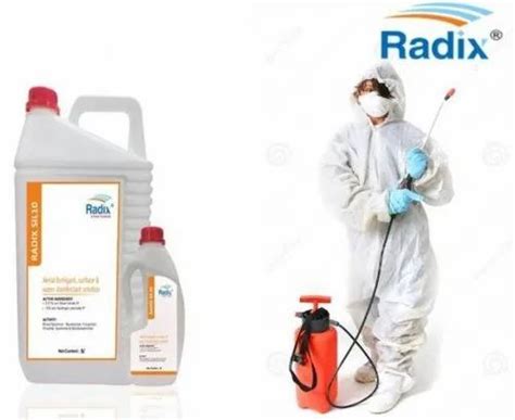 Radix Sil 10 Nano Silver Hydrogen Peroxide At Rs 360 Litre Hydrogen Peroxide Disinfectant In