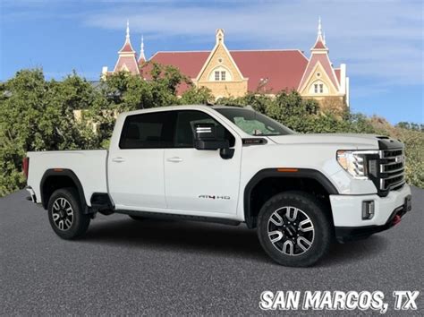 Pre Owned 2022 Gmc Sierra 2500hd At4 4d Crew Cab In San Marcos P14940 Chuck Nash Chevrolet