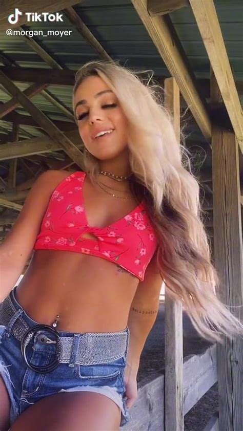 Hot Morgan Moyer In Floral Bikini Top Sexyfilter