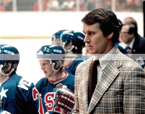 HERB BROOKS 1980 USA MIRACLE ON ICE COLOR PHOTO | phillysportslegends