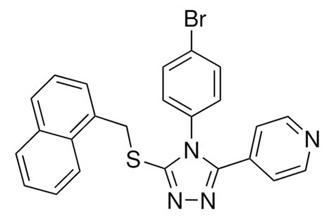 Bromophenyl Naphthylmethyl Thio H Triazol Yl